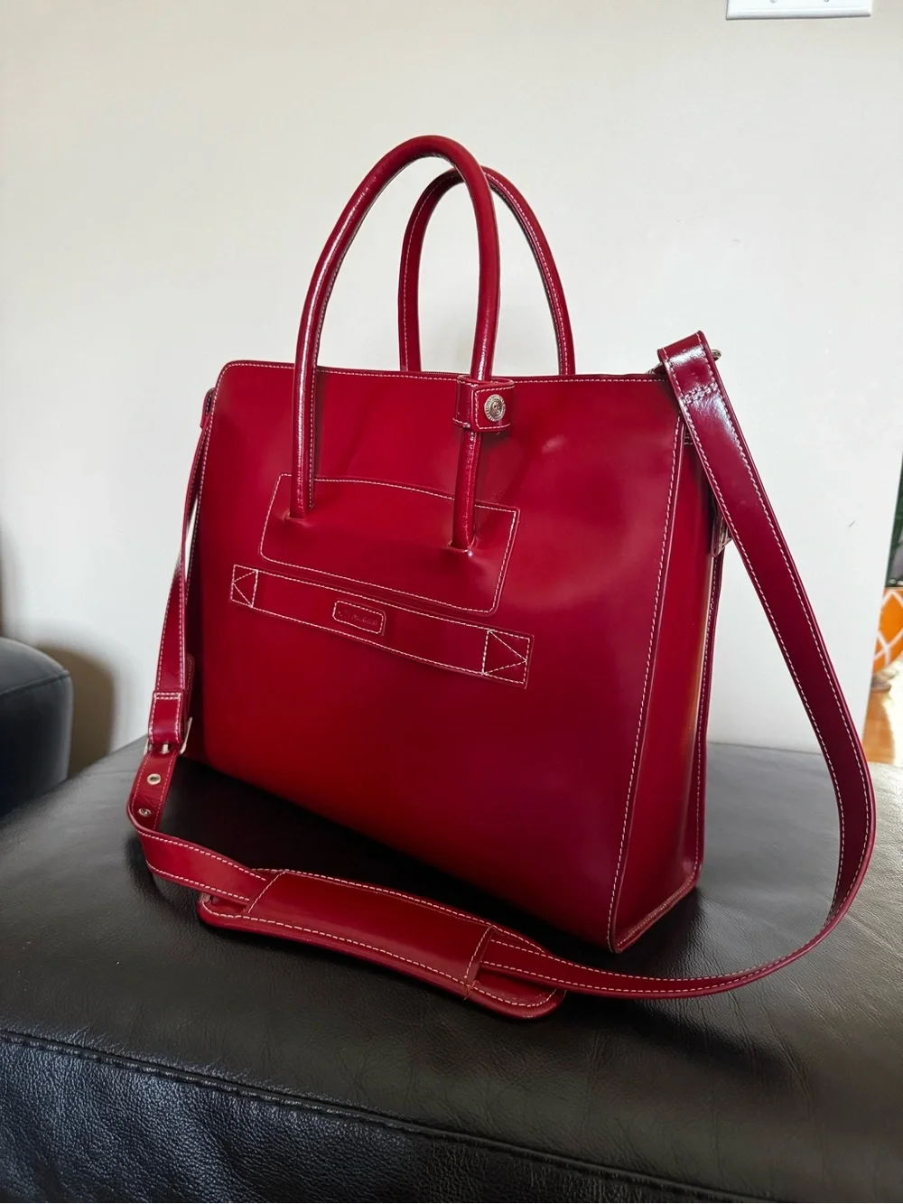 McKlein Lake Forest Red Leather 15